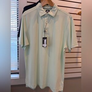 Men's Teal Footjoy Polo Shirt